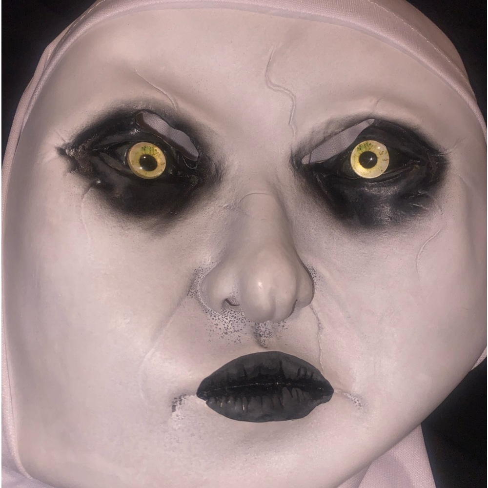 NEW. IN BAG. NEVER USED. The Nun Mask.
